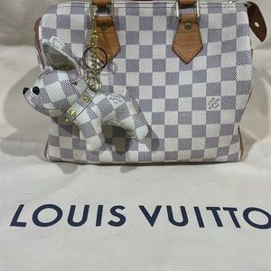 Louis Vuitton Damier Azure Speedy 25